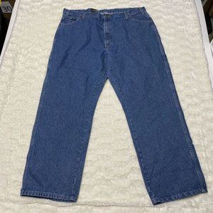 Dickies Jeans Men's 42 X 32 Blue Denim High-Rise Pocket Straight Leg 100% Cotton